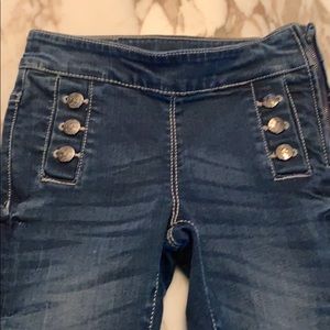 Kanz Girls Denim Size 4 blue with buttons